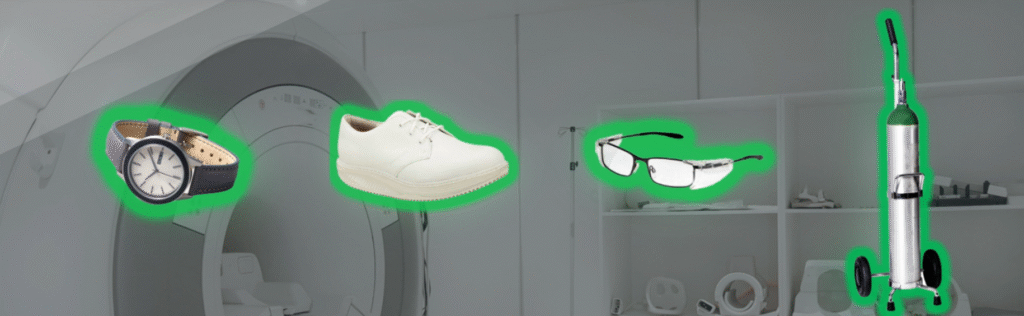MSDW MRI fémdetektálás